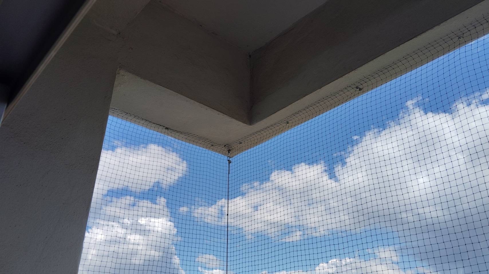 HDPE Bird Net Installation